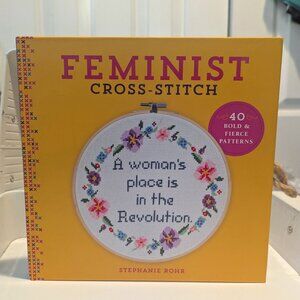 New Feminist Cross-stitch Book by Stephanie Rohr